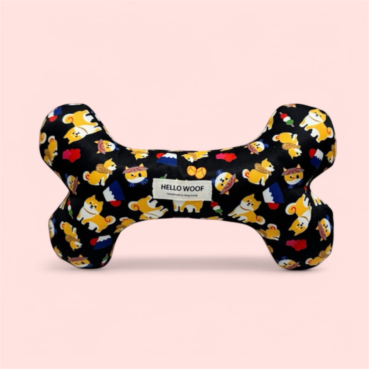 Shiba Inu Bone-Shaped Pet Toy