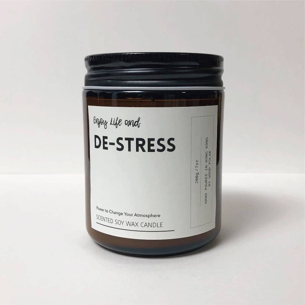 De-stress Soy Wax Candle 壓力舒緩香薰蠟燭