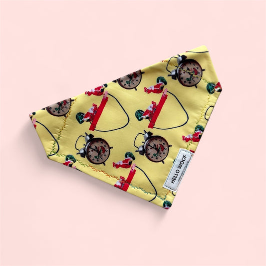 Tick Tock Chicken Bandana