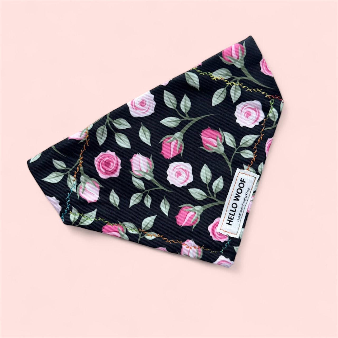 Floral Charm Rose Bandana