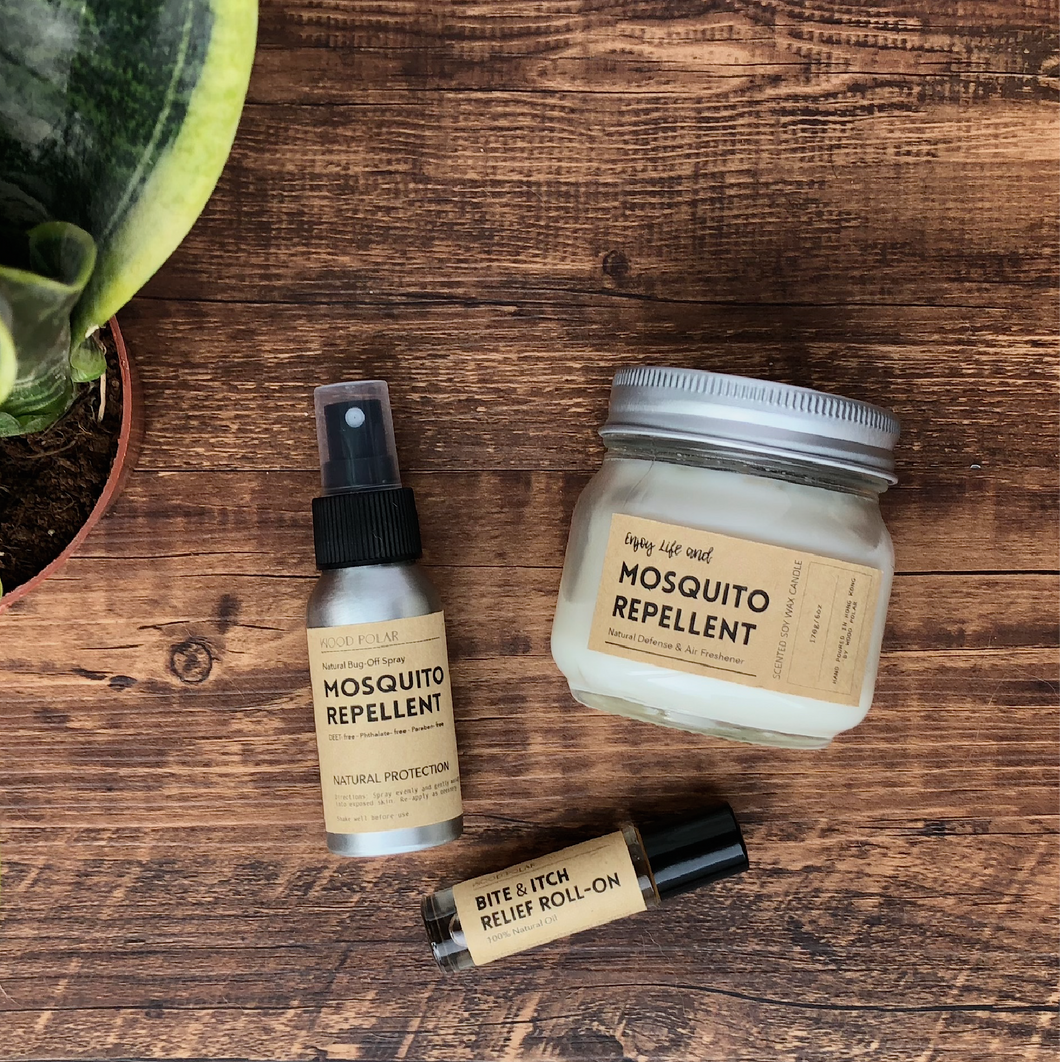 Mosquito Repellent Kit 天然驅蚊套裝