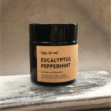 Eucalyptus Peppermint Soy Wax Candle 尤加利薄荷大豆蠟燭