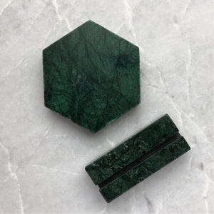 Green Marble Homeware Set 綠色系列大理石組合
