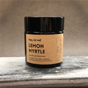 Lemon Myrtle Soy Wax Candle 檸檬香桃木大豆蠟燭