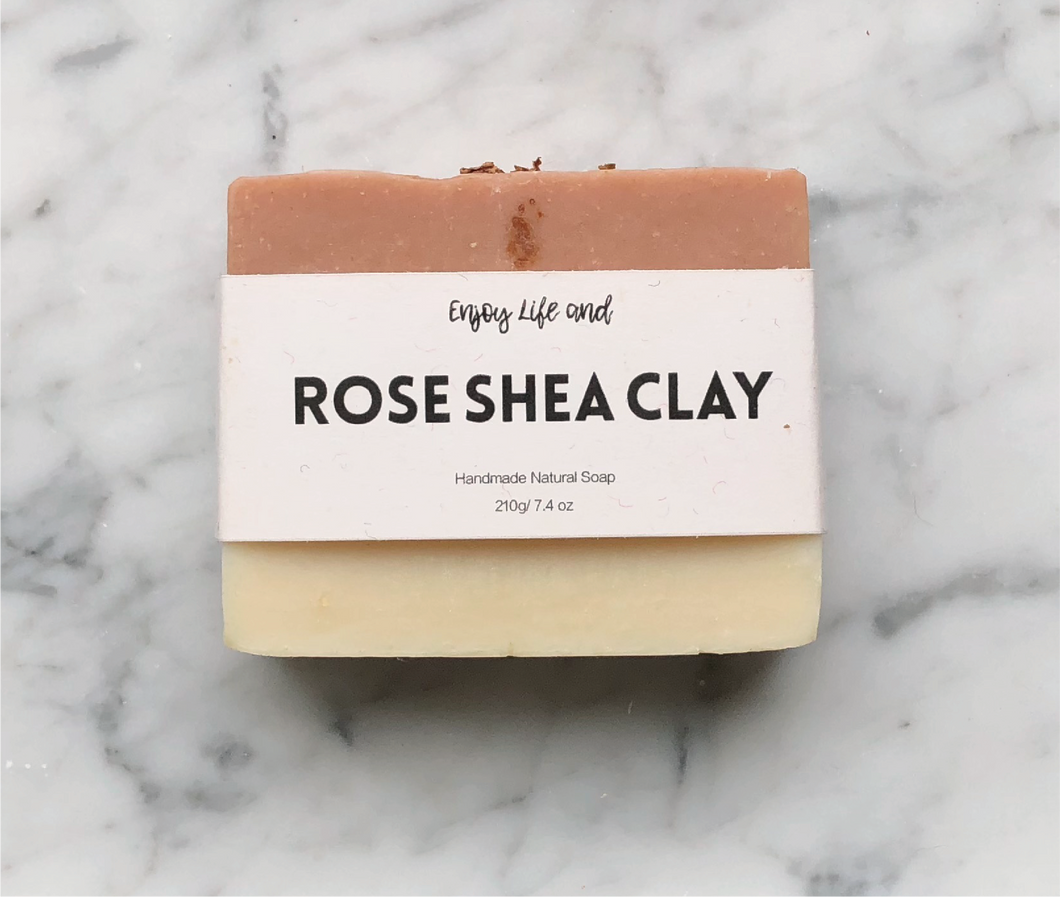 Rose Shea Clay Soap 玫瑰乳木果皂