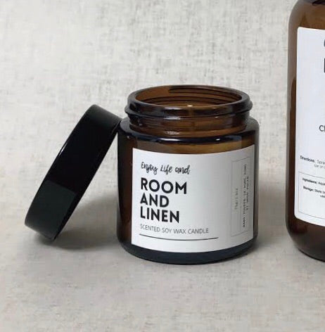 Room & Linen Soy Wax candle