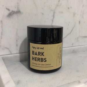 Bark Herb Soy Wax Candle