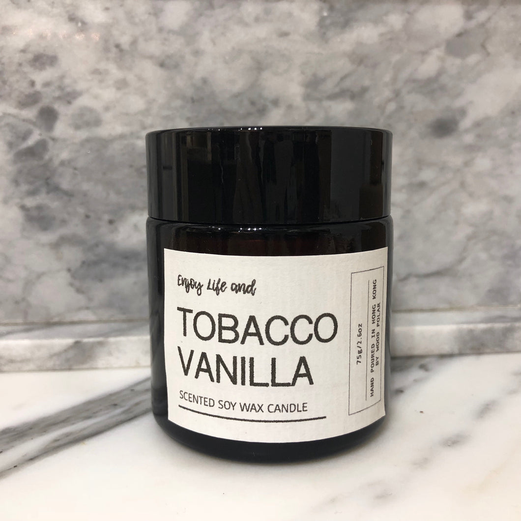 Tobacco Vanilla Soy Wax Candle 煙熏香草味大豆蠟燭