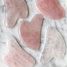 Heart Shape Rose Quartz Facial Massage Tool 心形粉紅水晶面部按摩器